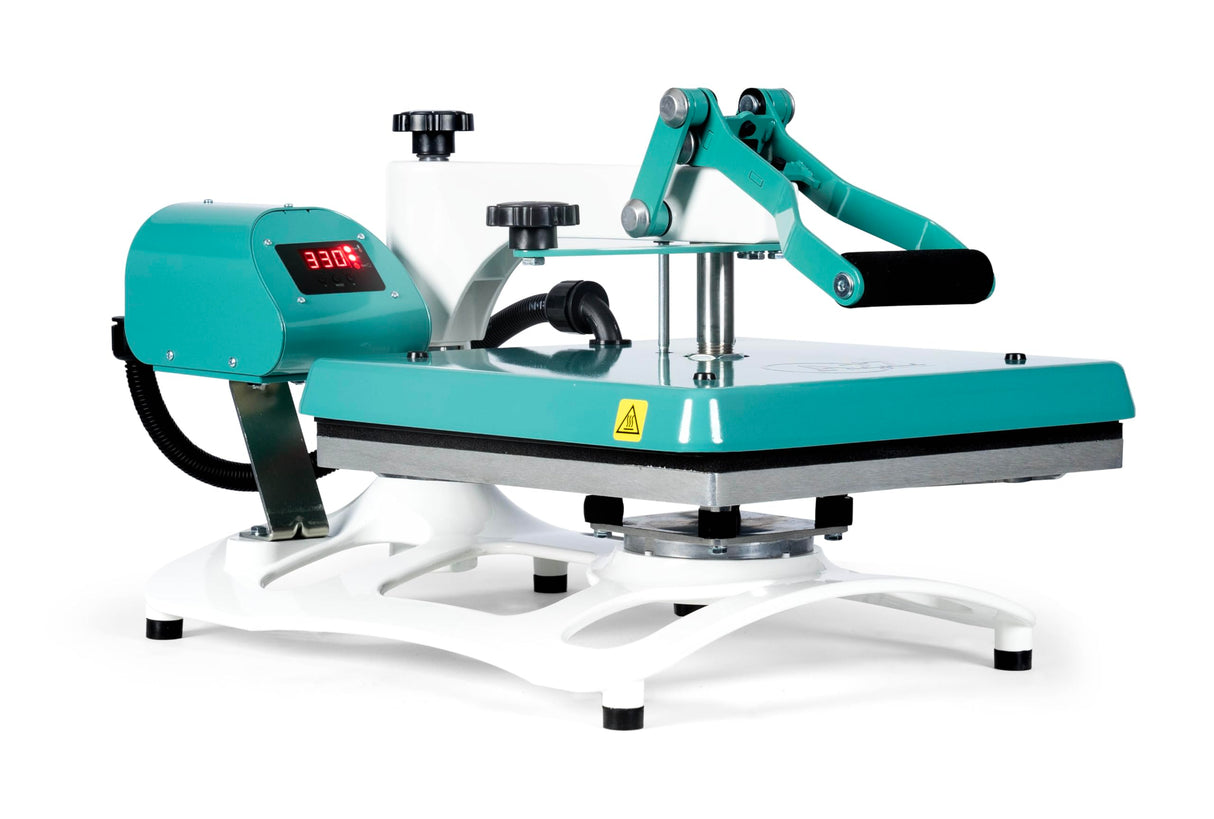 Stahls' A2Z Swing Away Heat Press 15"x15": Versatile Precision for Your Crafting Needs. Effortlessly Achieve Professional Transfers on a Wide Range of Materials! Stahls'