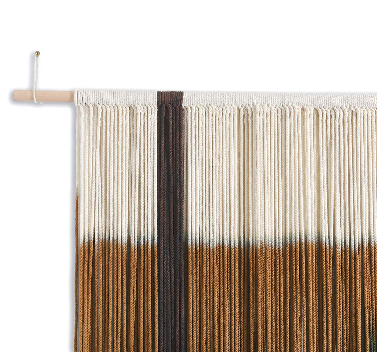 Macrame Wall Hanging Large Dip Dye Tapestry Fiber Wall Art Boho Bedroom Décor 59''W*35''L Flber