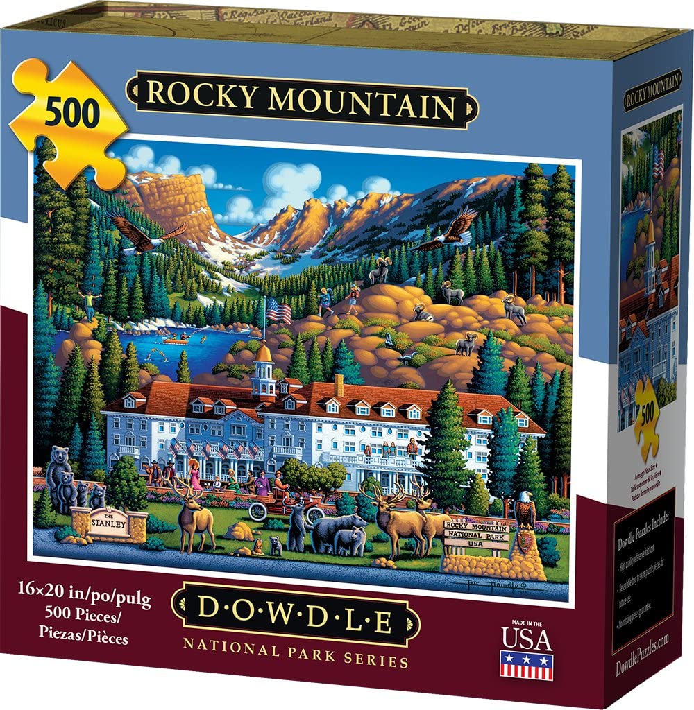 Dowdle Jigsaw Puzzle - Rocky Mountain National Park - 500 Piece D·O·W·D·L·E