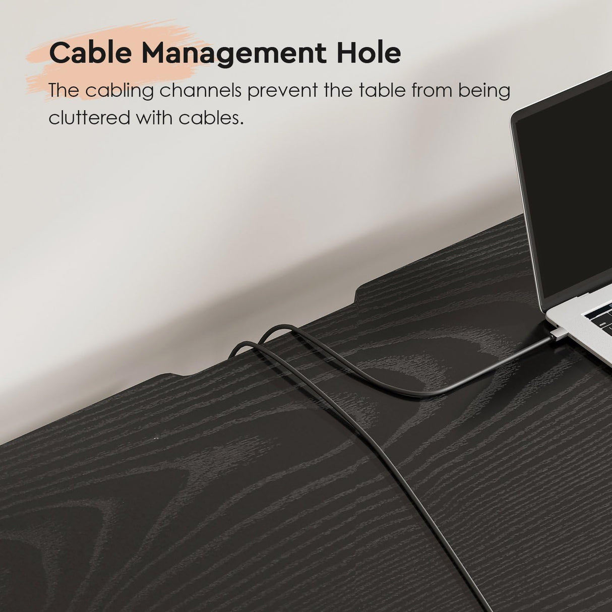 Maihail Maihail Small Desk with Drawers, 31.5 inch Small Computer Desk with Drawers, Writing Desk for Small Spaces, Small Office Desk with Metal Frame, Black Maihail