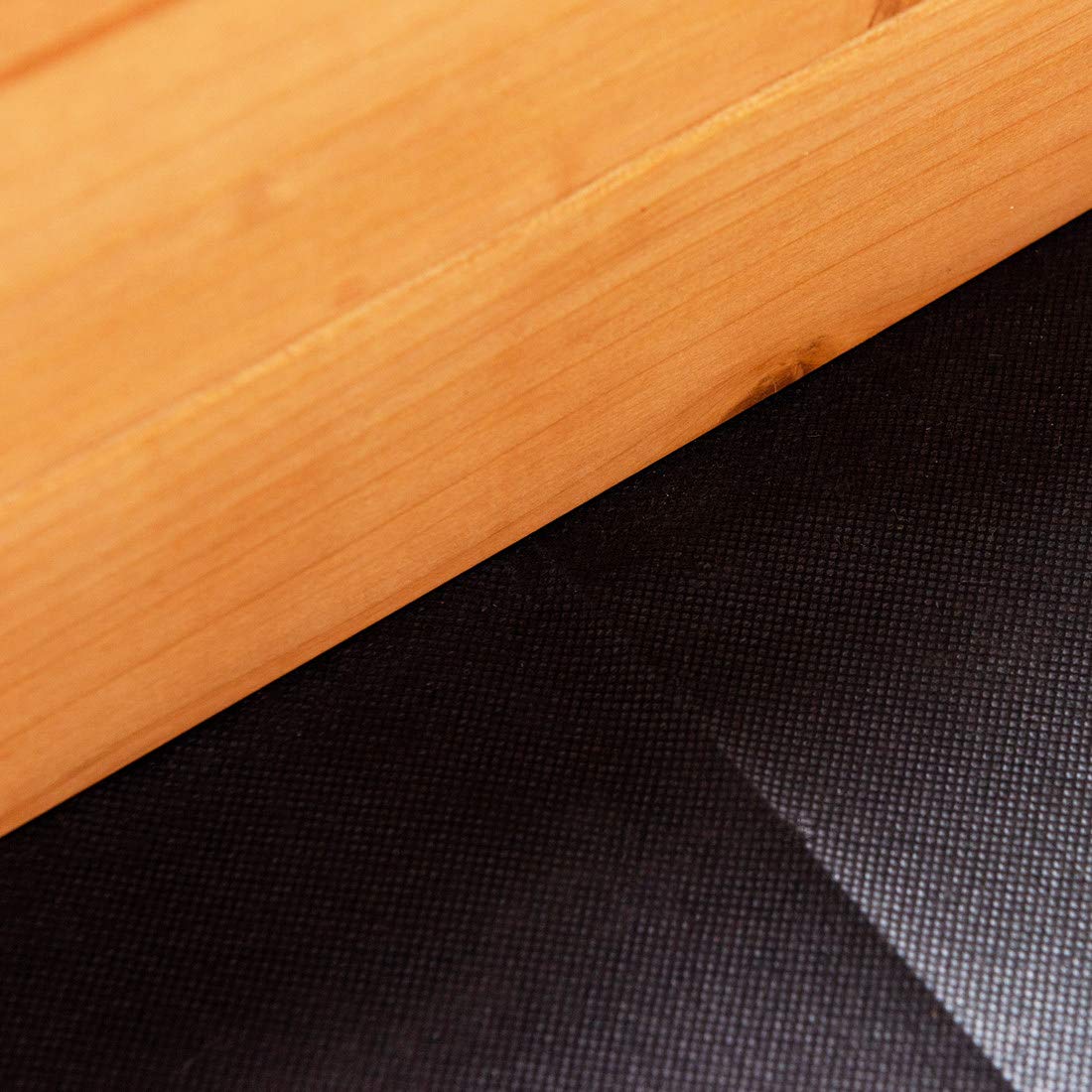 Wooden Outdoor Kids Sandbox Convertible Canopy Covered Sand Box Bench Seat Storage GOOD LIFE USA