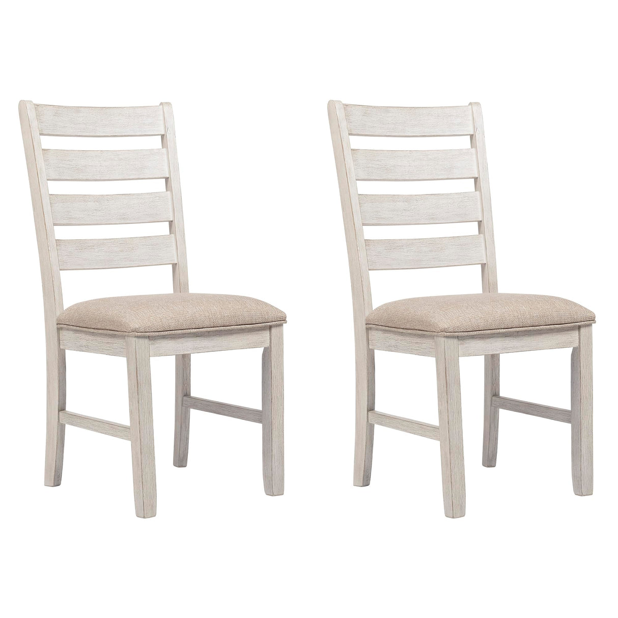 Signature Design by Ashley Skempton Modern Farmhouse Dining Room Chair, 2 Count, Whitewash Signature Design by Ashley