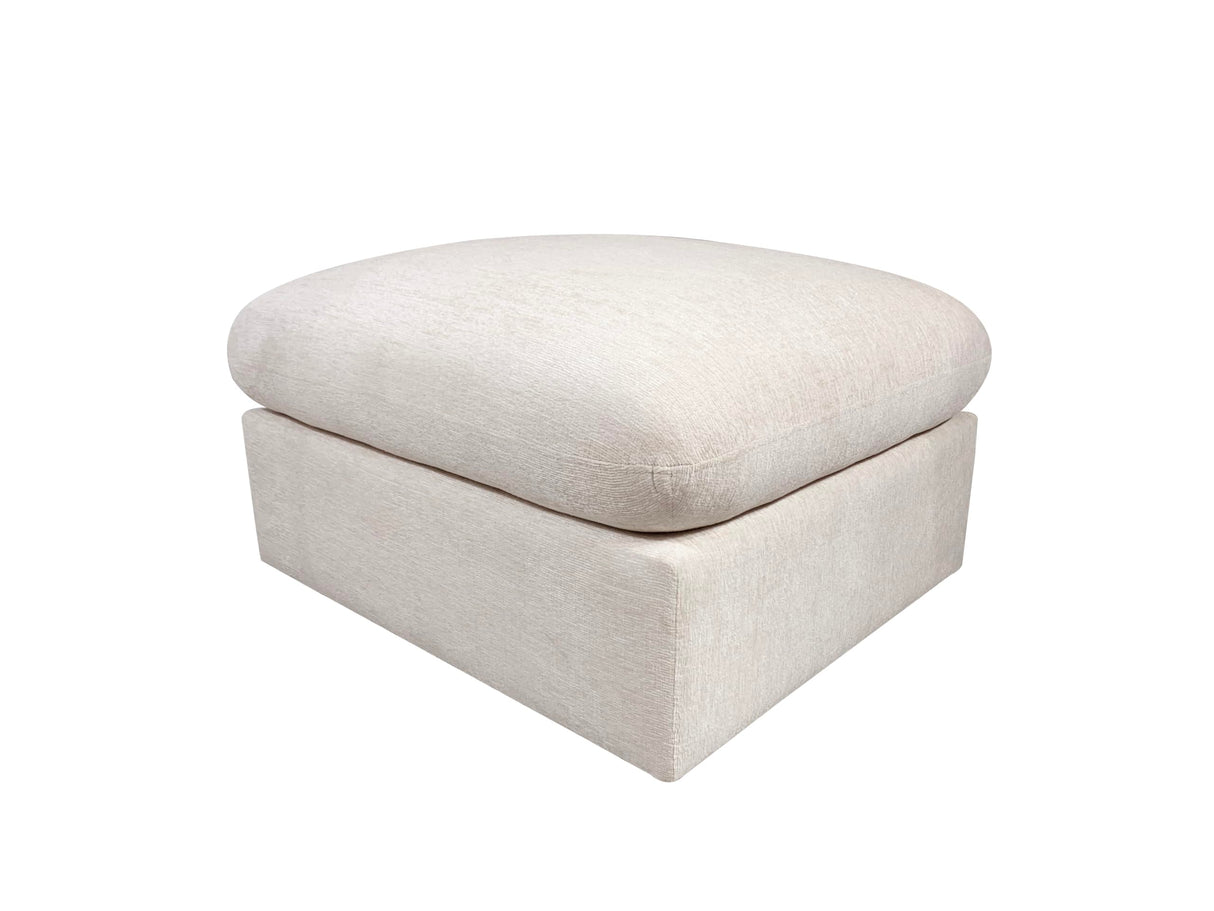 YOPTO 127" Modular Sectional Sofa,Modern Oversized Cloud Couch with Cup Holder&USB Port,7 Seater Convertible L-Shaped Chenille Sofas W/Ottoman,2 Pillows&Storage Box,Comfy Couches for Living Room,Beige YOPTO