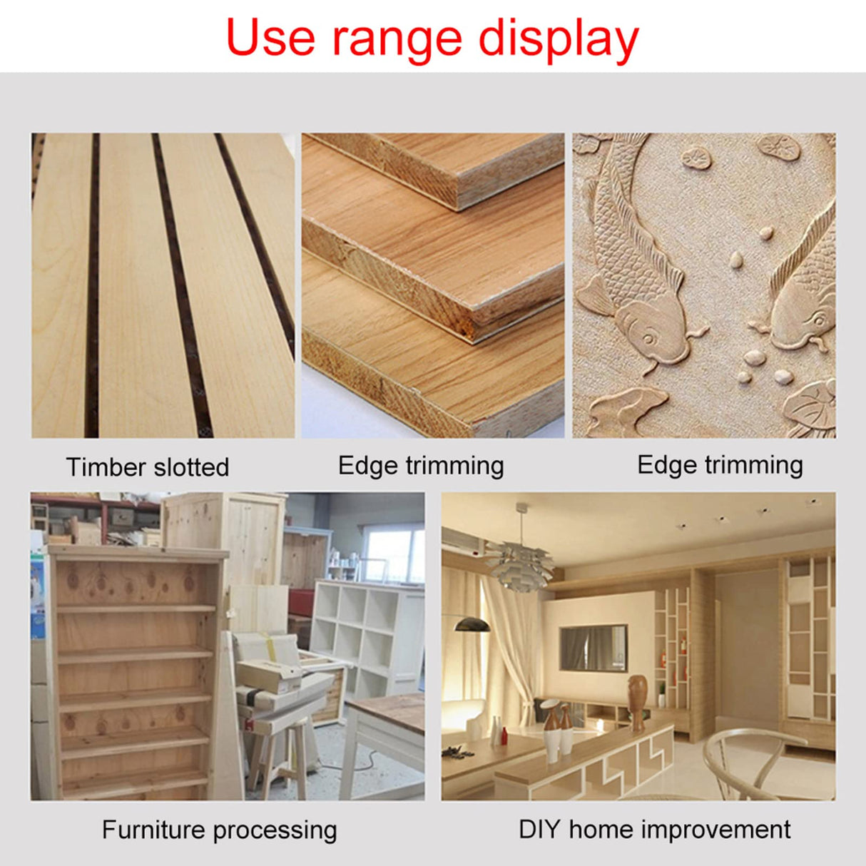 GOTOTOP Wood Router Tool Handheld Laminate Router 110V 30000R/Min Electric Hand Trimmer Wood Laminator Router Tool Set For Fast And Accurate Cut US Plug GOTOTOP