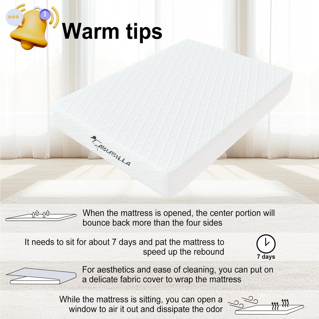 LIYIH Queen Size Mattress,10 Inch Queen Mattress,Guest Room Mattresses,Improves Sleep and Reduces Back Pain, CertiPUR-US Certified【New Version】 LIYIH