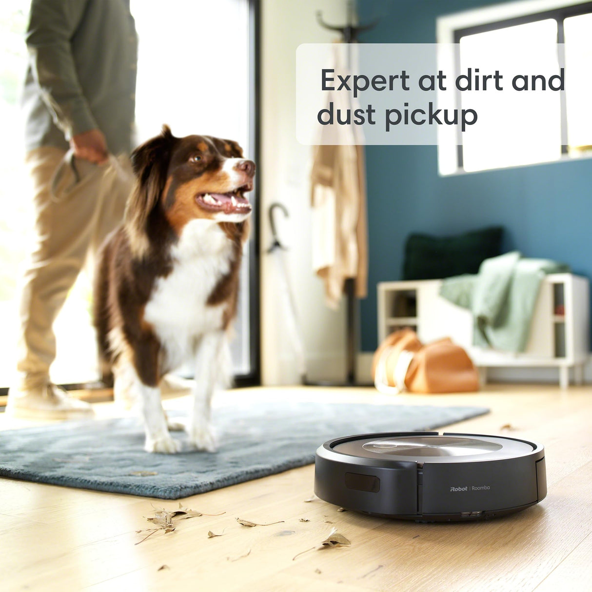 iRobot Roomba j9+ Self-Emptying Robot Vacuum – Powerful Suction, Identifies and Avoids Obstacles Like pet Waste, Sel-Empties for 60 Days, Best for Homes with Pets, Smart Mapping, Works with Alexa iRobot