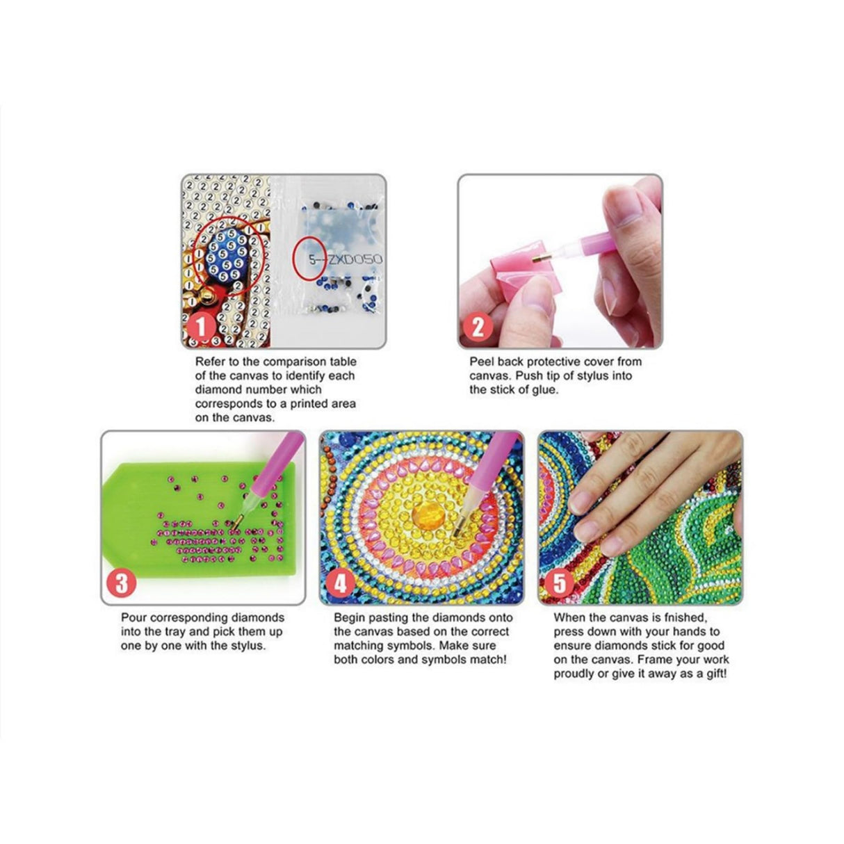 MaiYiYi 2 PCS Dog Notebook Diamond Painting Kit Cute Dog Diary Book Diamond Art Pet Dog Notepad Diamond Painting by Numbers for Study Home Office Art Drawing (20X14 CM) MaiYiYi