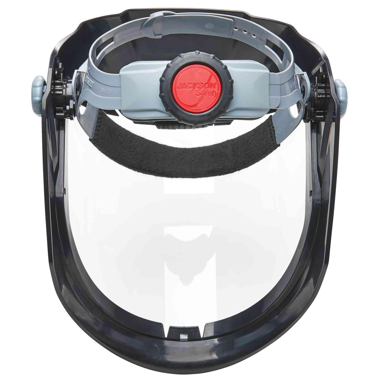 Jackson Safety Lightweight MAXVIEW Premium Face Shield - Mask with 370 Speed Dial Ratcheting Headgear, ANSI Z87.1, for Work, Grinding, Cutting - Anti Fog Coating - Clear Tint Jackson Safety
