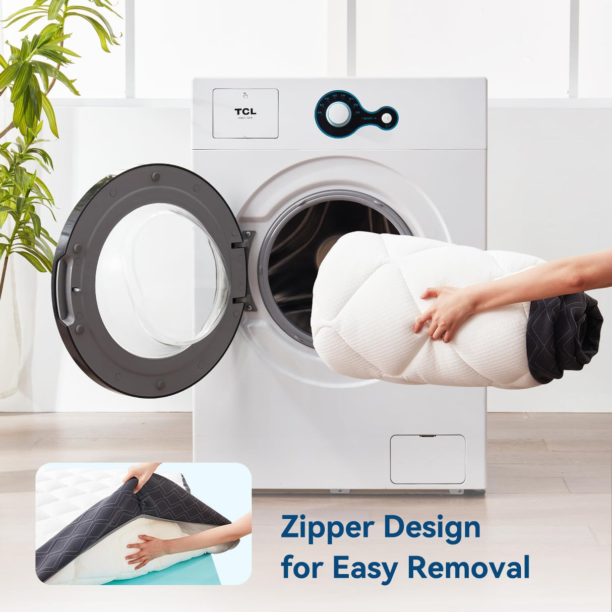 TERISTE 6 Inch Twin Mattress Breathable Gel-Memory Foam Plus Pillowtop Mattress for Kids Adults Single Bed, Cool and Skin-Friendly, Fiberglass Free, Mattress in a Box, CertiPUR-US® Certified TERISTE