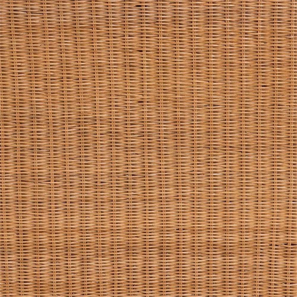 bali & pari Palm Bohemian Honey Scallop Rattan Console Table bali & pari