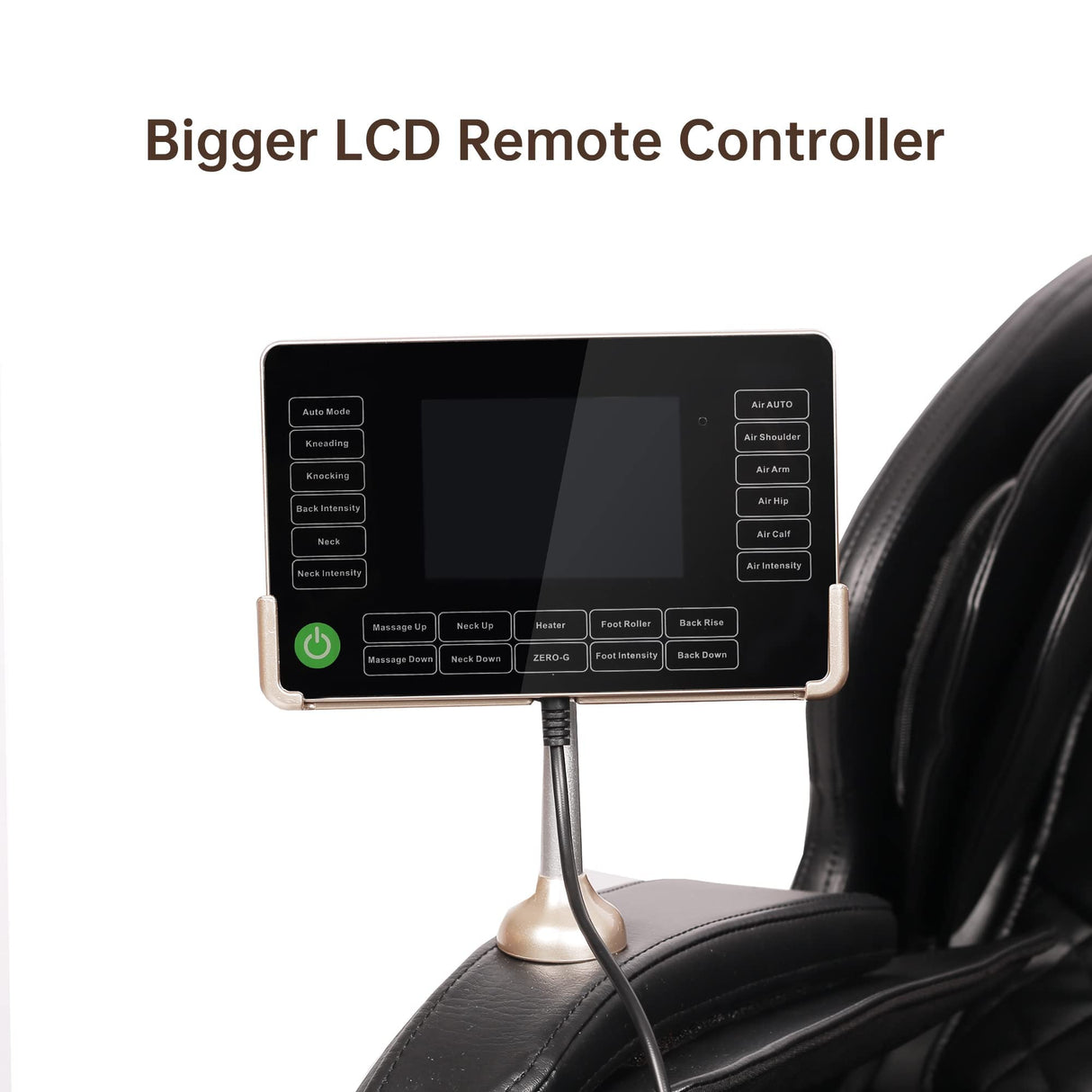 Real Relax 2025 Full Body Massage Chair of Dual-core S Track,Shiatsu Massage Recliner of Zero Gravity with APP and LCD Control,Lower Back and Calf Heating,Bluetooth,Home or Office Use,Black Real Relax