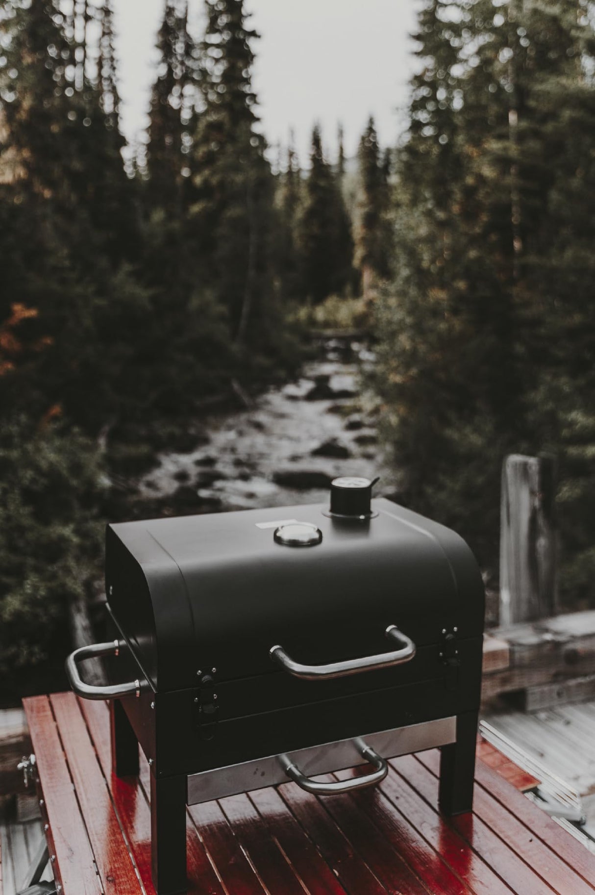 GasOne Portable Charcoal Grill – 18-inch Tabletop Charcoal Grill with Side Handles and Lid – Compact BBQ Charcoal Grill for Picnic, Tailgate, Travel – 2-Tiered Outdoor Charcoal Grill Gas One