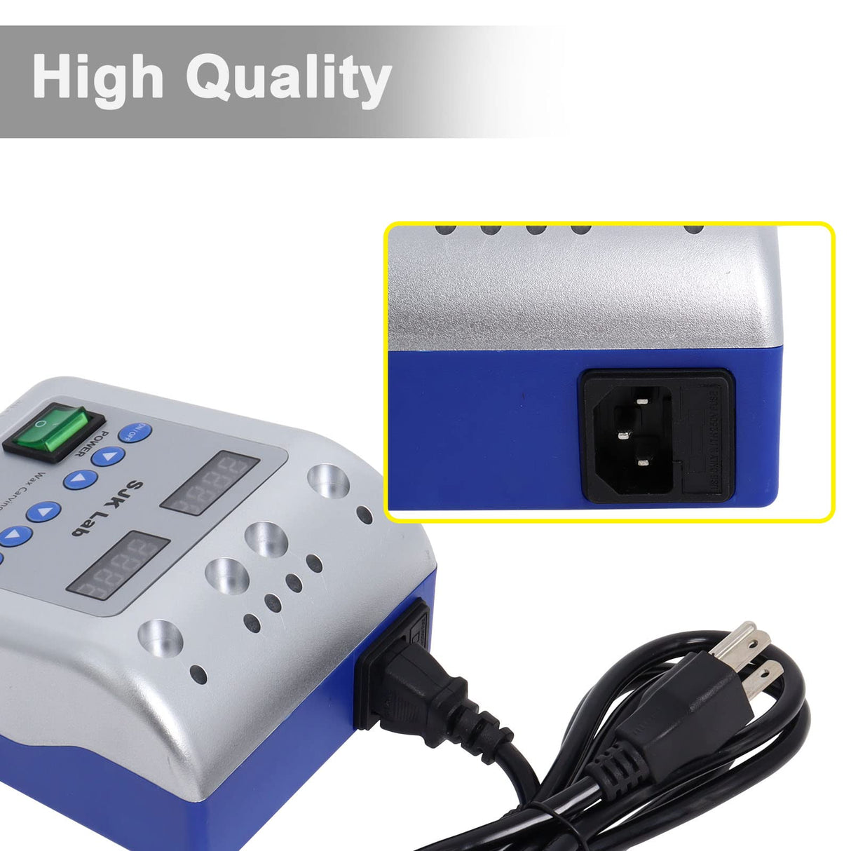 Dental Electric Wax Carver with Wax Carving Pen Knife for Dental Lab Equipment π±ππππππ πΎππ πΎπππ, Dual-Pen Dentist Waxing Carving Pencils Handheld with 6 Wax Tips Wadoy