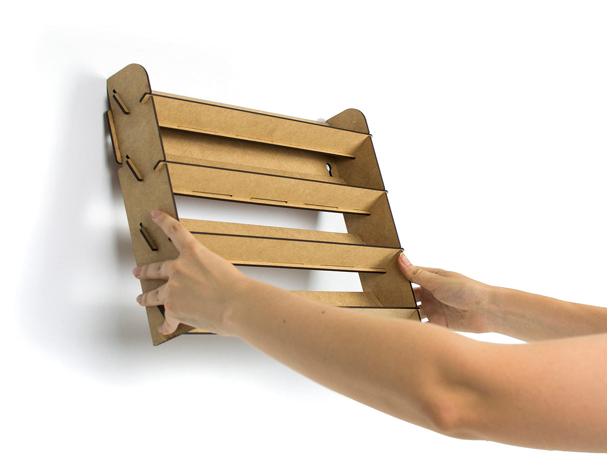 PROSCALE Paint Rack for Model Paints. Hobby Craft Citadel Vallejo Tamiya Army Wall Paint Rack Stand Paint Holder Organiser Miniature Warhammer Paint Storage Model Painting Station (Universal) PROSCALE