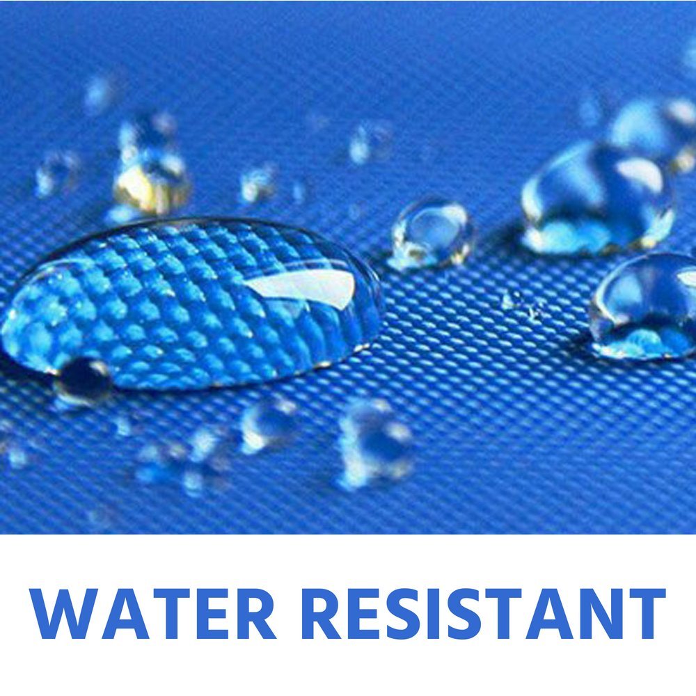 Impact Canopy 8' Hawaiian Tiki Umbrella, Pool Patio Beach Umbrella, Thatched Tiki Impact Canopy