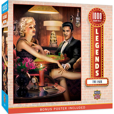 MasterPieces 1000 Piece Jigsaw Puzzle for Adults and Family - Two Pair - 19.25"x26.75"