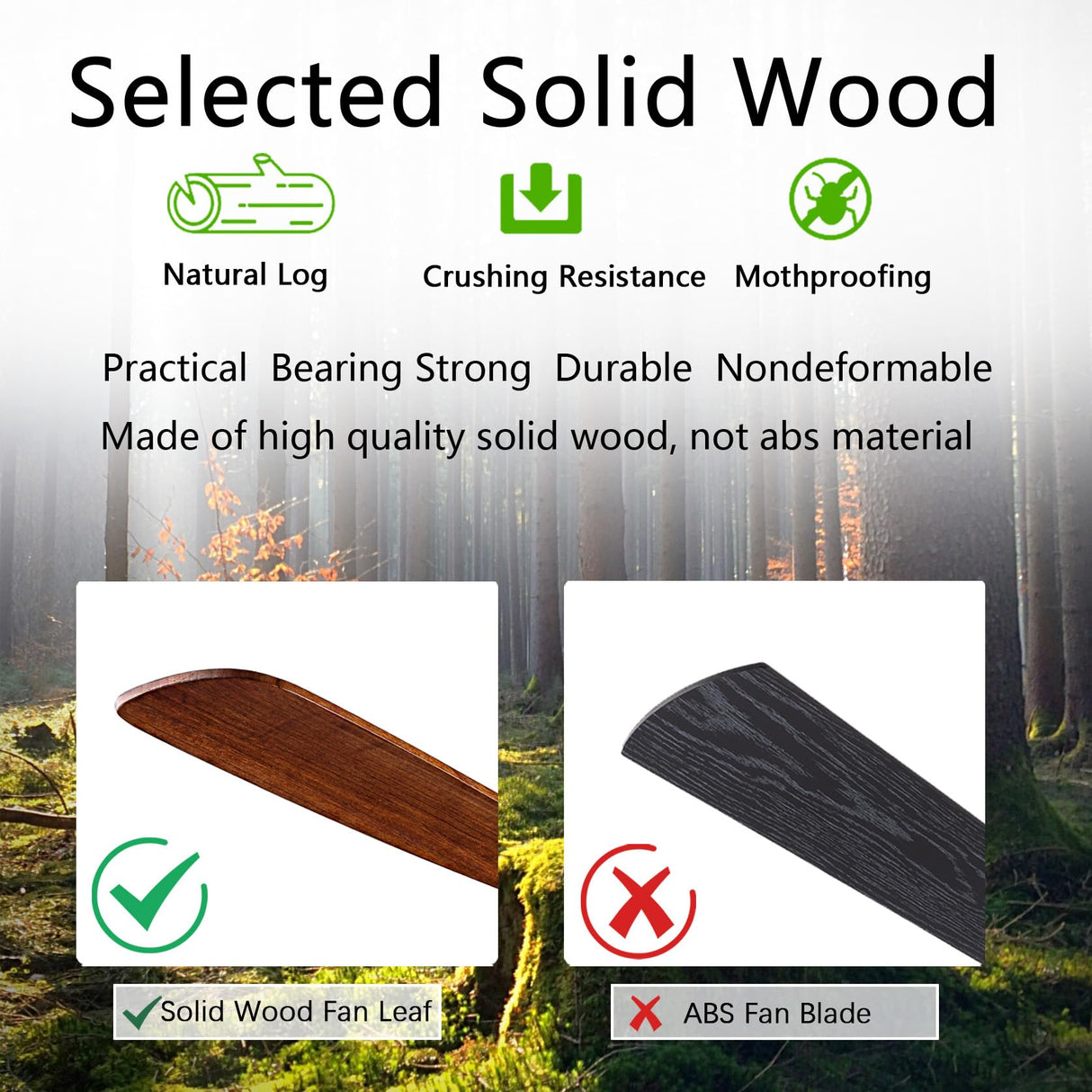 Ceiling Fans with Lights, 52 Inch Ceiling Fan with Remote/APP Control,3CCT Dimmable Light,Noiseless Reversible DC Motor,3 Solid Wood Blades,Indoor/Outdoor Ceiling Fans for Bedroom,Farmhouse,Patio ducrew