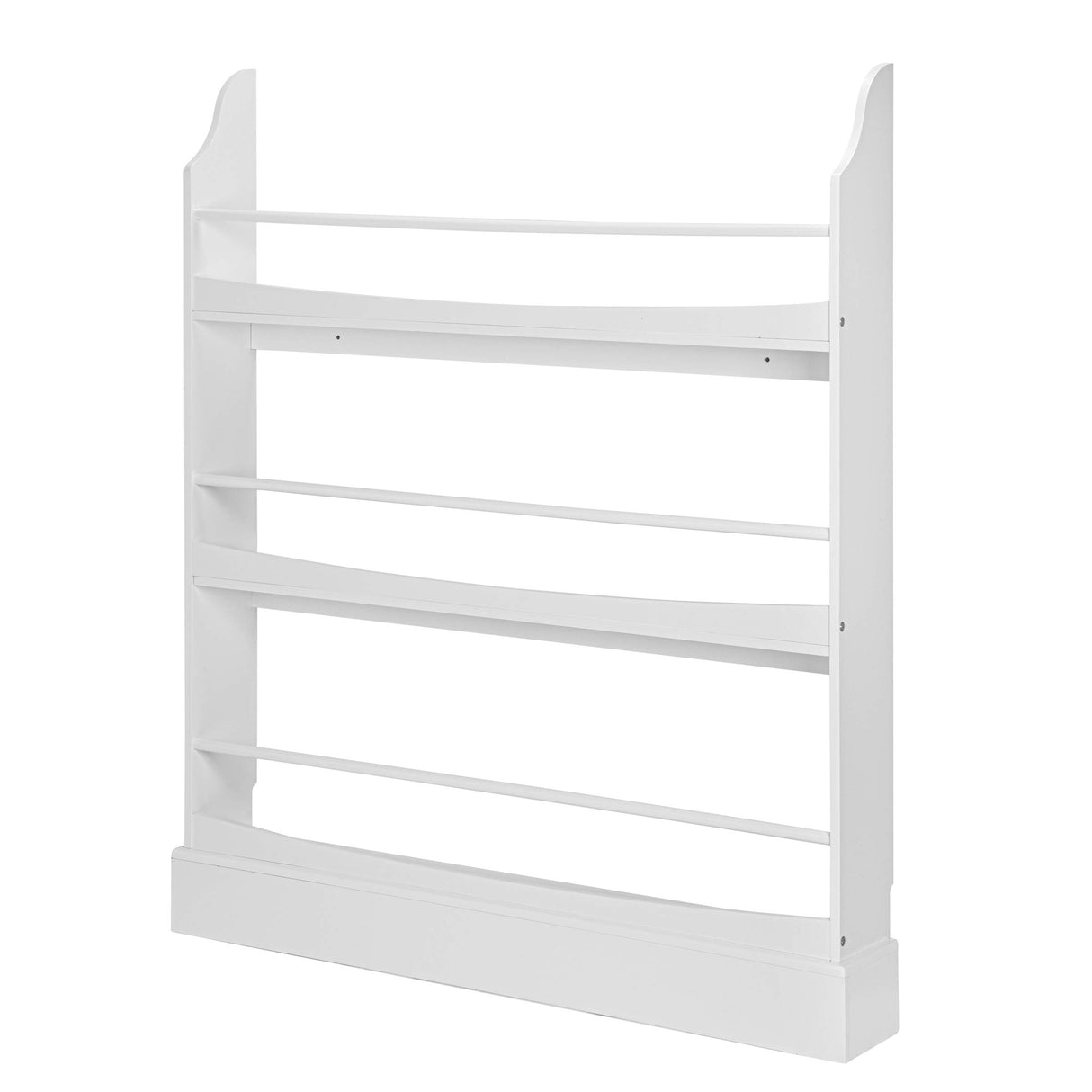 UTEX Kids Bookshelf, 3 Tiers Book Shelf and Storage for Kids Rooms, Kids Bookcase Rack Wall for Bedroom,Study Living Room,White UTEX