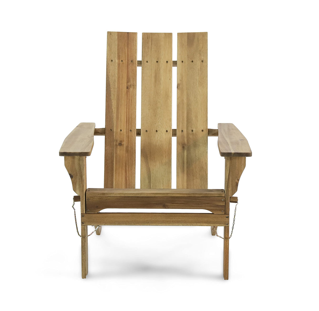 Christopher Knight Home Aberdeen Outdoor Contemporary Acacia Wood Foldable Adirondack Chair, natural stained Christopher Knight Home