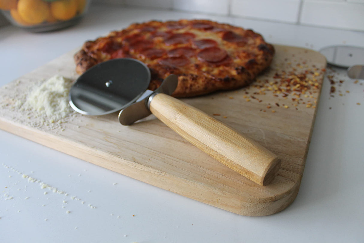 Personalized Pizza Slicer, Engraved Pizza Cutter, Custom Pizza Slicer, Wood Handle Pizza Slicer, Pizza Slicer, Father’s Day Gifts MYETCHEY