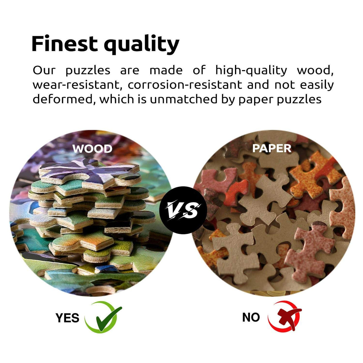 1000 Pieces Jigsaw Puzzles for Adults Wooden Jigsaw Puzzle 1000 Piece Adult Puzzle Children, Dogs Puzzles DIY Home Decor Wall Art Game Toy Gift for Family Dad Mom Wife Friends, 29x20In najiaxiaowu