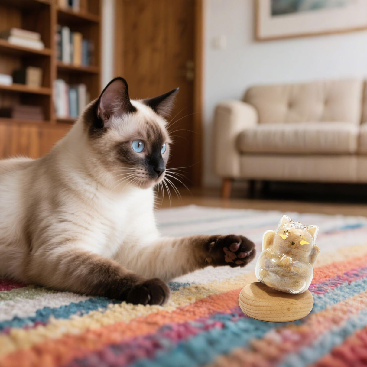 【NEW】Memorial Bottle for Pet Hair with Base, Cat Pet Fur Keepsake, Pet Hair Memorial Keepsake, Pet Memorial Gifts for Cats, Cat Keepsake Fur Holder Cat Whisker Jar Memory Sympathy Gift Vials for Cat SEGIIFO