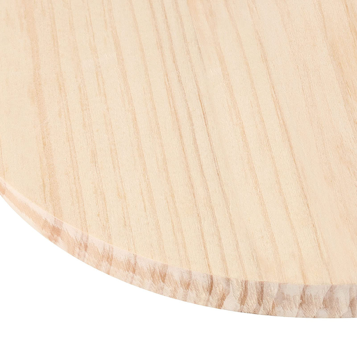 MUKLEI 4 Pack 12 Inch Round Wood Plaque, 3/4 Inch Thick Unfinished Wooden Circle Plaque Wooden Base for Craft Projects, Painting, Woodcarving, DIY Sign MUKLEI