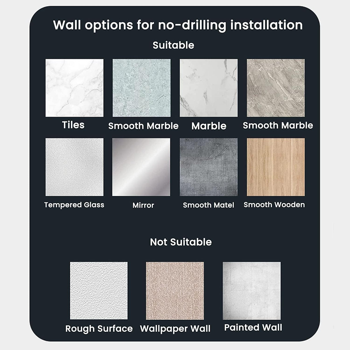 Set Of 2 Storage Organizer Bins Wall Mounted Organizer Basket, Shower Caddy Stackable Clear Plastic Makeup Organizer Adhesive Hanging Bin for Bathroom, Kitchen, Cabinet, Pantry, BPA Free, Large, Clear Lae Nuvole