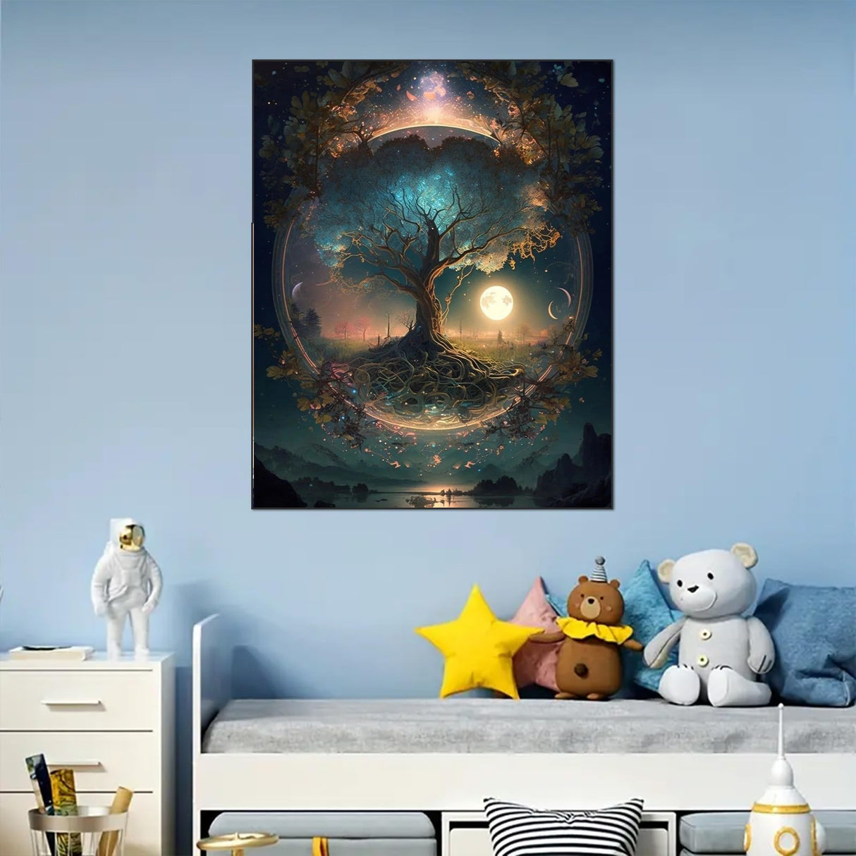 Arttoplus Tree of Life Paint by Numbers Kit for Adults-Tree of Life Adult Paint by Number Kits on Canvas,DIY Oil Painting by Number Adult for Gift Home Wall Decor(16x20inch) Arttoplus