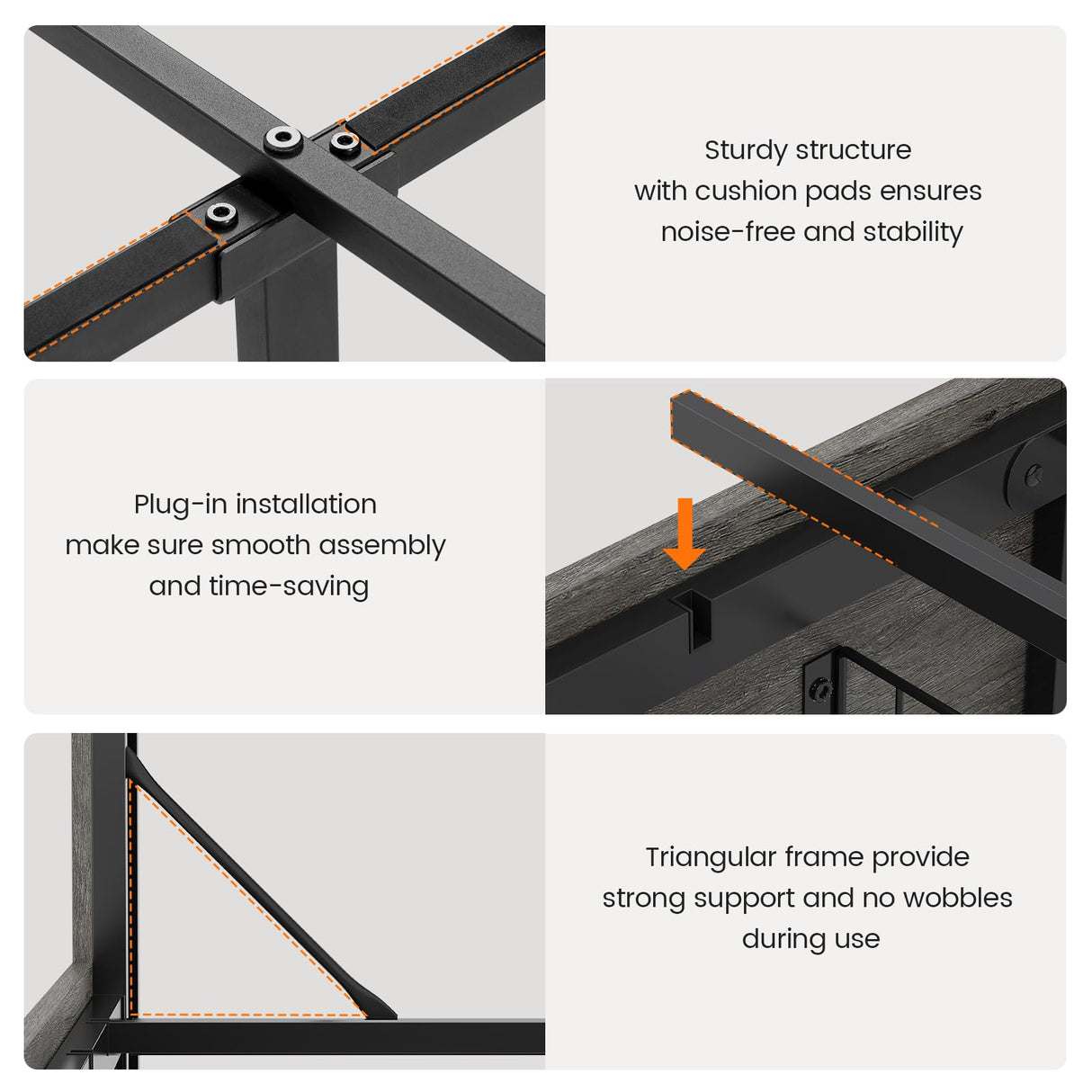 VIAGDO Wooden Bed Frame Queen Size with Bookcase Headboard and Sliding Barn Door, Farmhouse Queen Bed Frame with Charging Station, LED Lights and 4 Storage Drawers, No Box Spring Needed, Grey VIAGDO