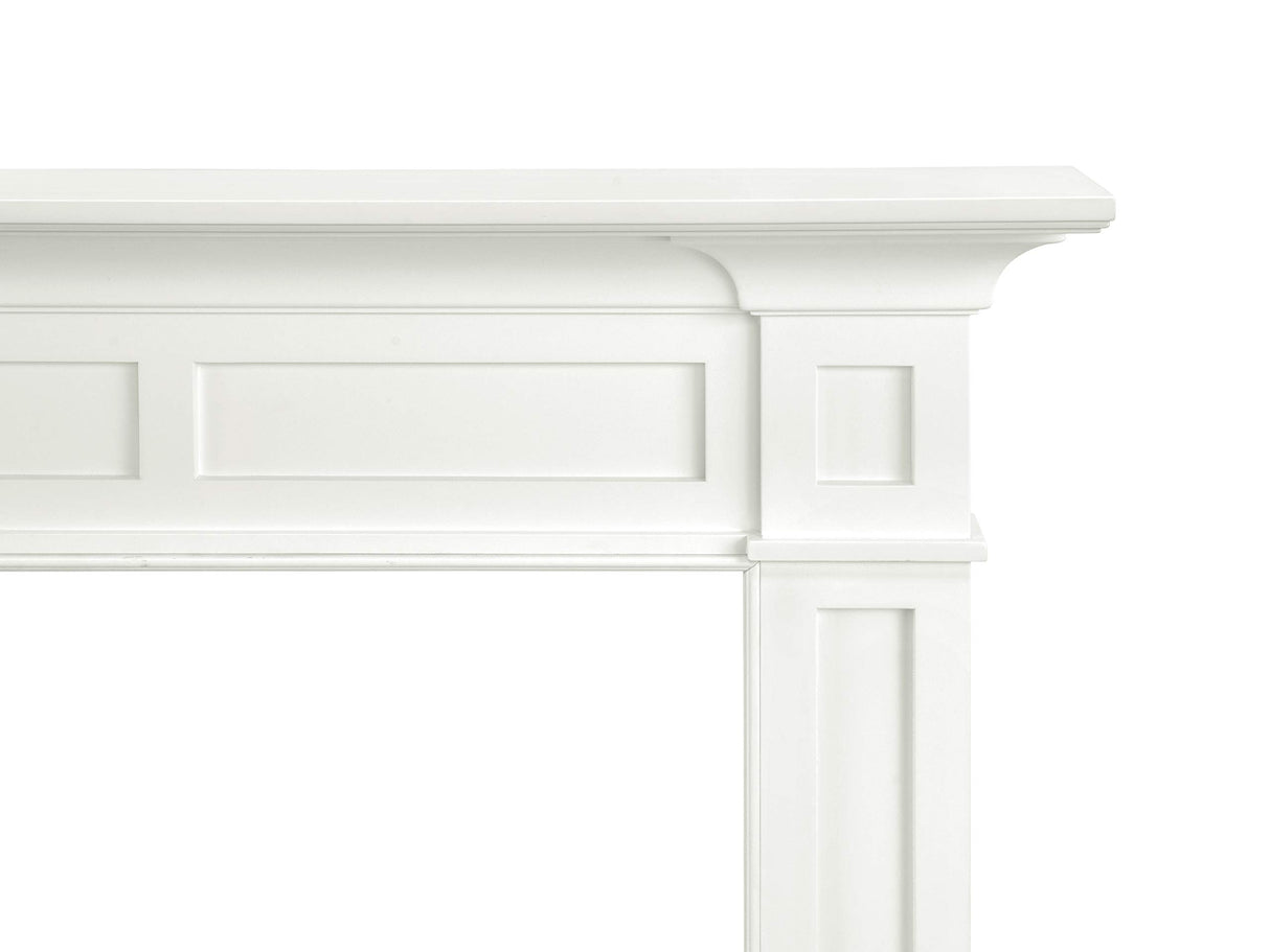 Pearl Mantels MDF Mantel, 48-Inch, White Pearl Mantels