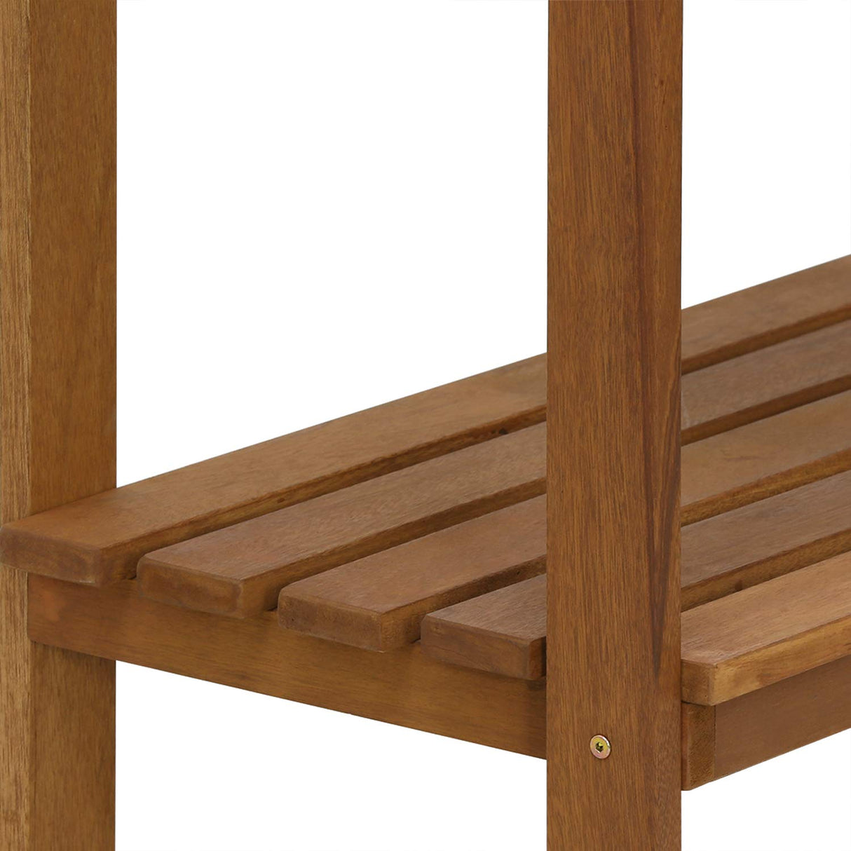 Furinno FG17478 Tioman Outdoor Patio Furniture Hardwood Potting Bench, Natural Furinno