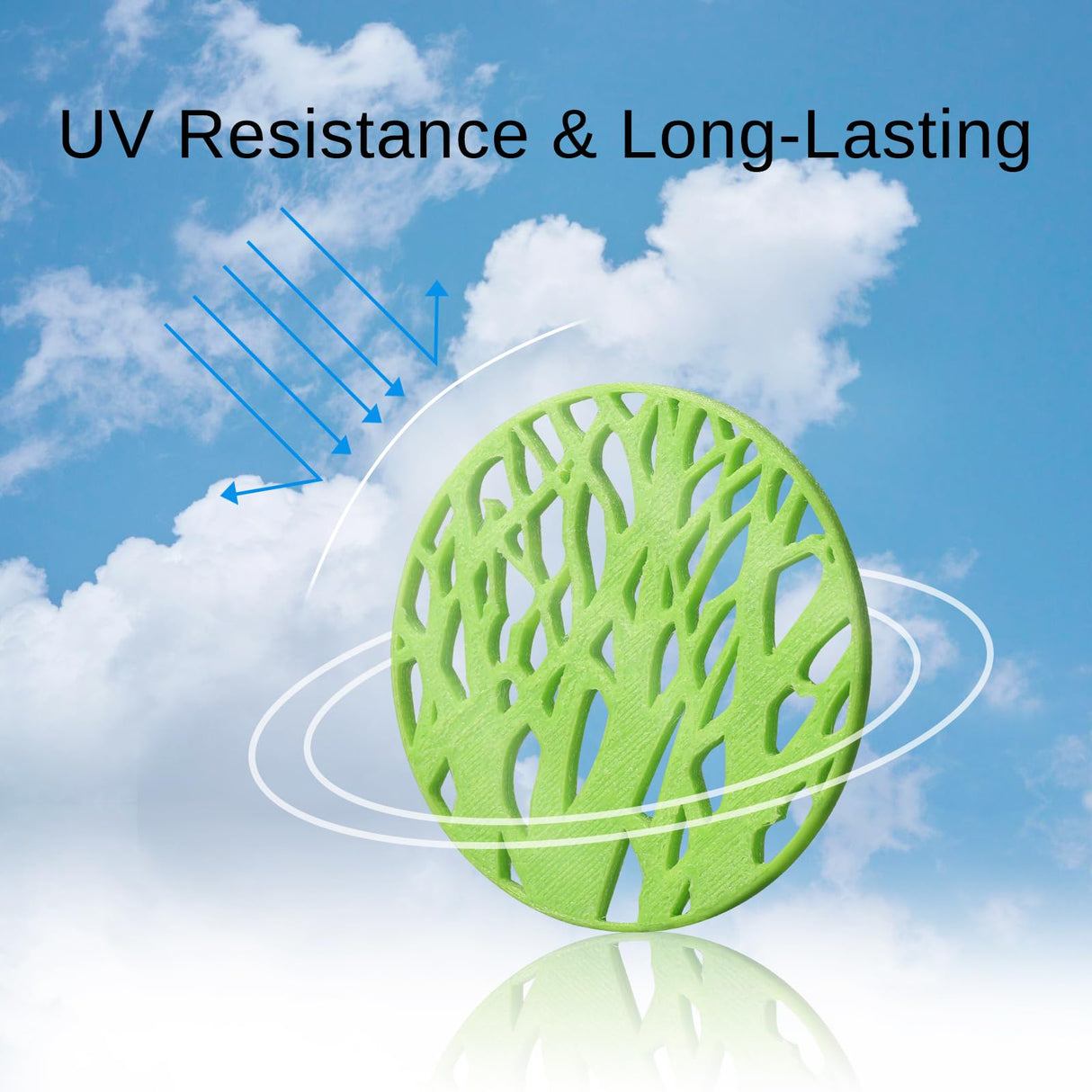 SainSmart TPU Filament 1.75mm, GT-3 Flexible 3D Printer Filament for High-Speed Printing 500mm/s, Green, 2.2 LBS (1KG) Spool, Dimensional Accuracy +/- 0.04mm SainSmart