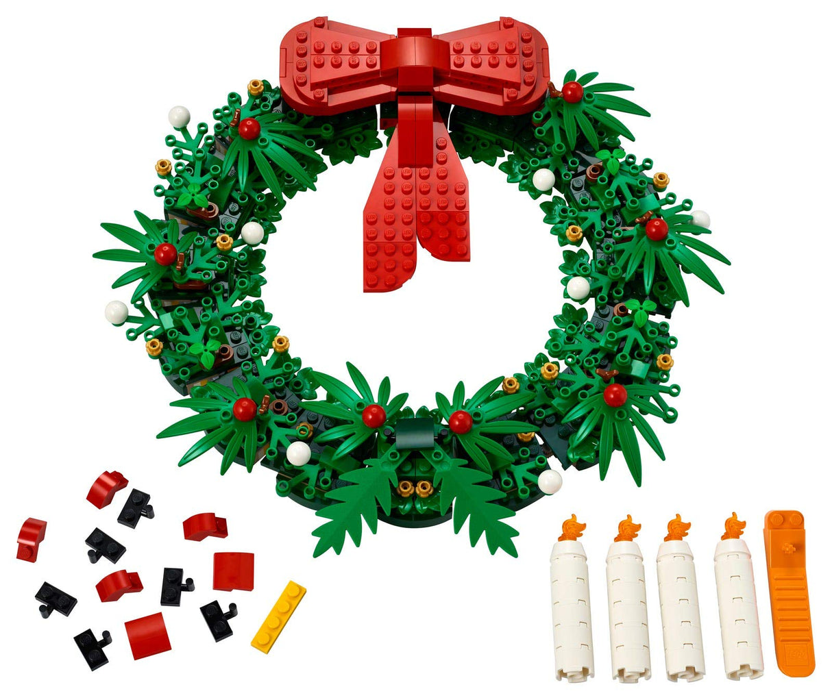 LEGO Iconic Christmas 2-in-1 Wreath with Big Red Bow and Advent 40426 LEGO