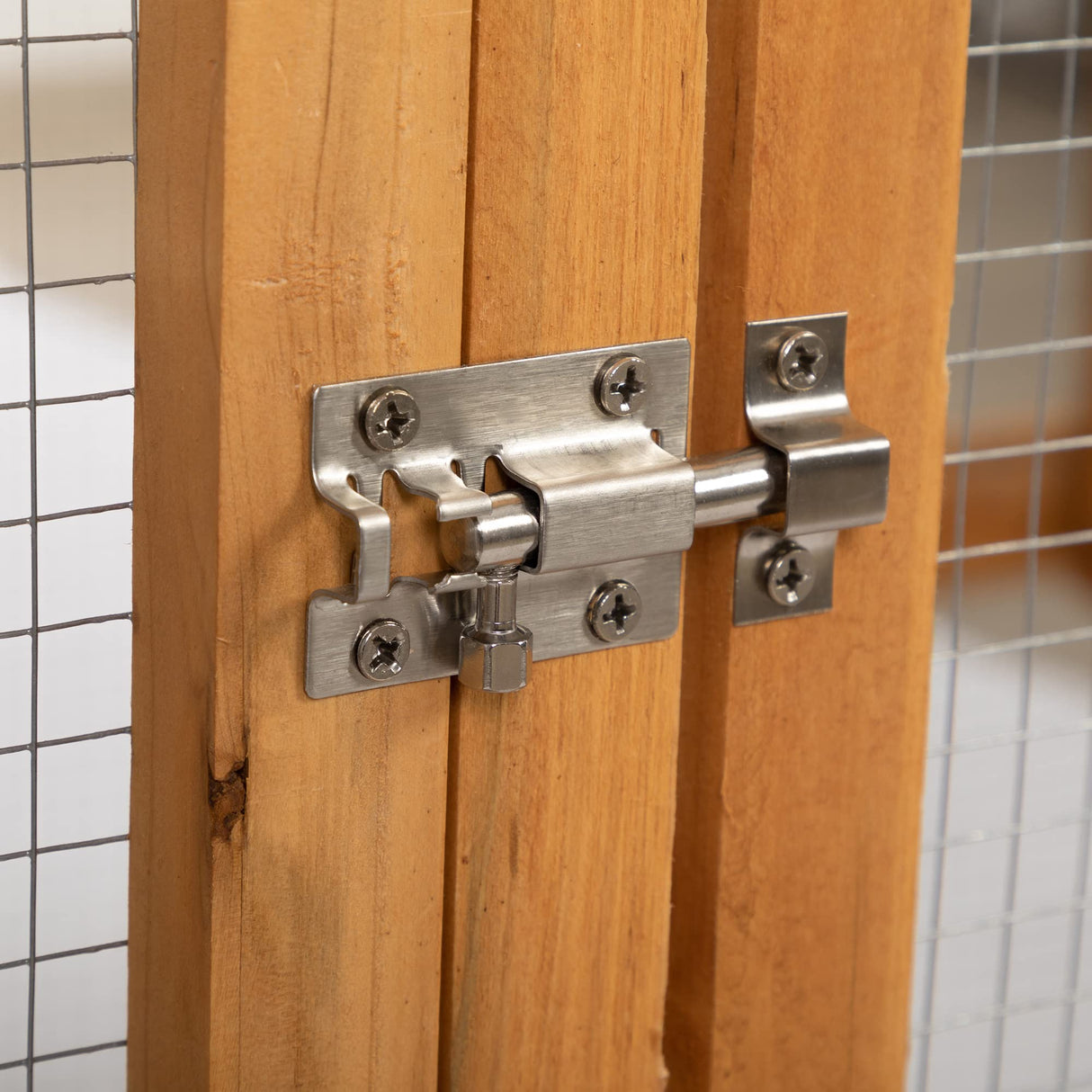 NBTiger Large Wooden Cat Enclosure Cage Catio Pet Playhouse Run House with Hammock and Solar Top, 63'' x 33'' x 70'' Outdoor Indoor Pet Kennel Playpen with Sisal Rope Pedal and Activity Platforms NBTiger