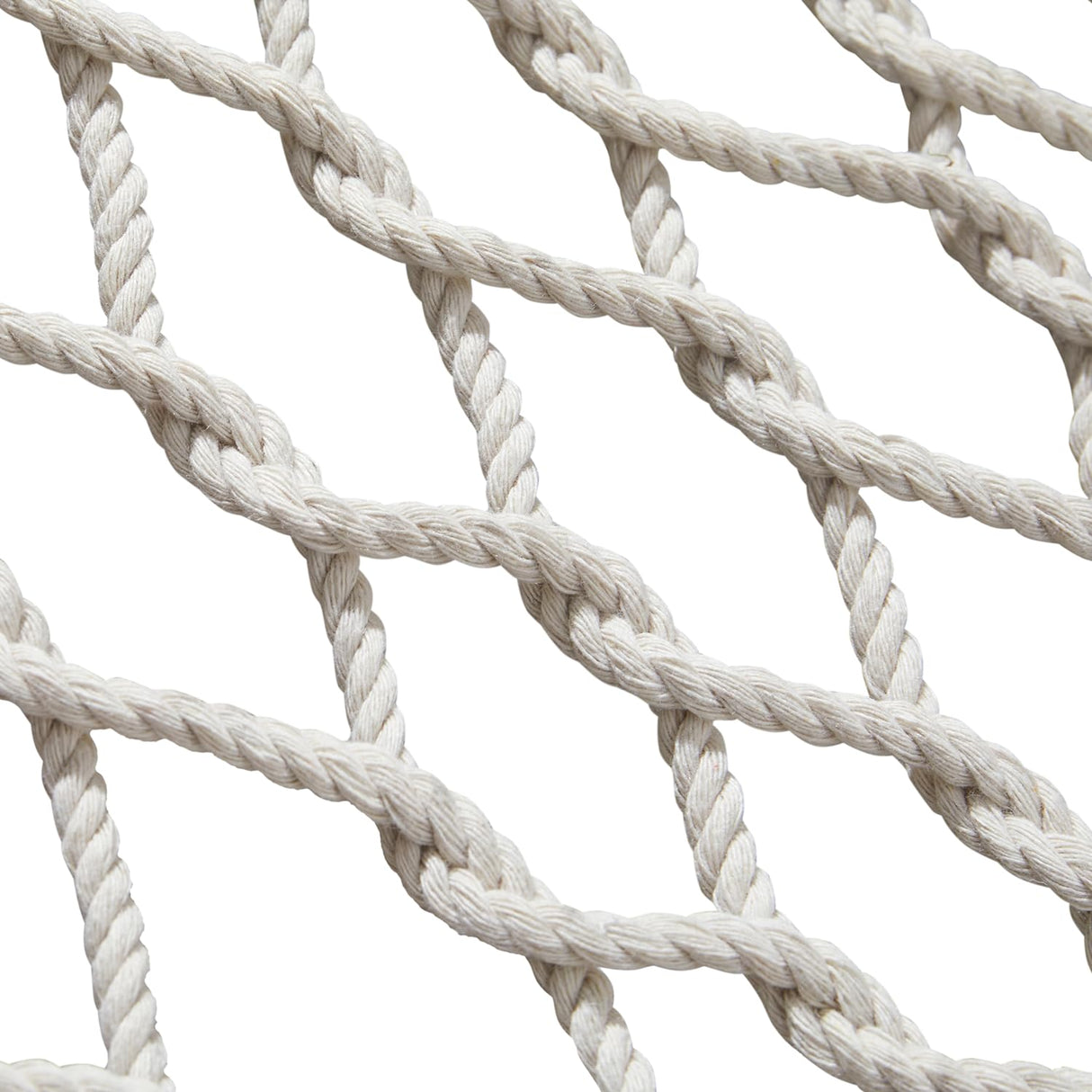 PNAEUT Double Hammocks for Outside, 13ft Traditional Rope Hammock for 2 Person with Hardwood Spreader Bar and Carrying Bag, 475 lbs Capacity (Beige) PNAEUT