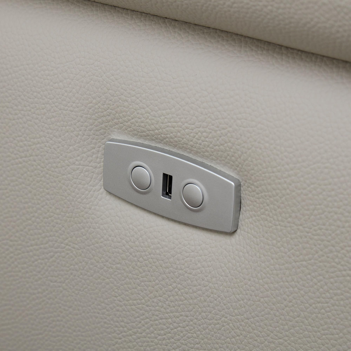 Luxury Power Reclining Motion Sectional Sofa, Oversized Living Room Convertible Sofa&Couch Leather Upholstered Padded Armrests Tufted Couch W/Wide Chaise Daybed,USB Ports and Adjustable Headrests FANYE