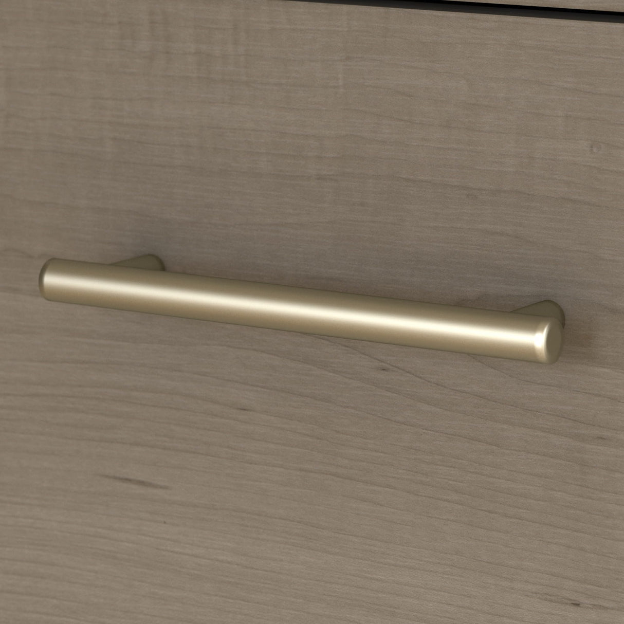 Bush Furniture 72-inch Home Office Desk with Drawers, Large Computer Table for Personal Workspace, Somerset Collection, Ash Gray Bush Furniture