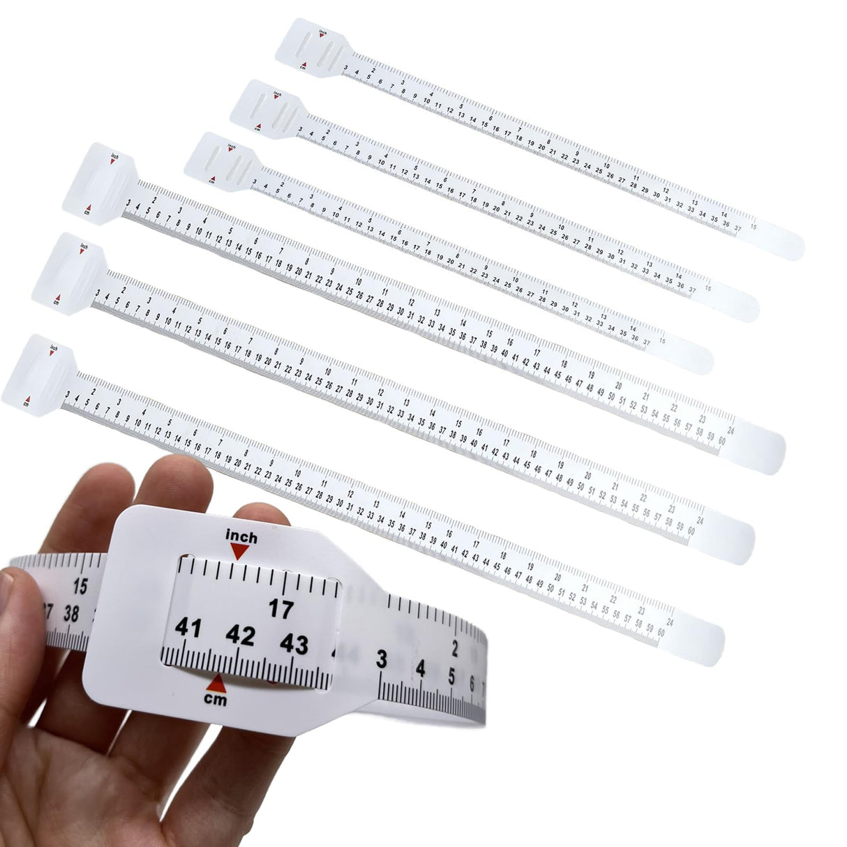 6 Pcs Sublimation Blanks Tumblers Accurate Measurer, Width Measure for Heat Press Sublimation Cups Mugs Cups Circumference Measurement, 37CM+60CM TTBellok