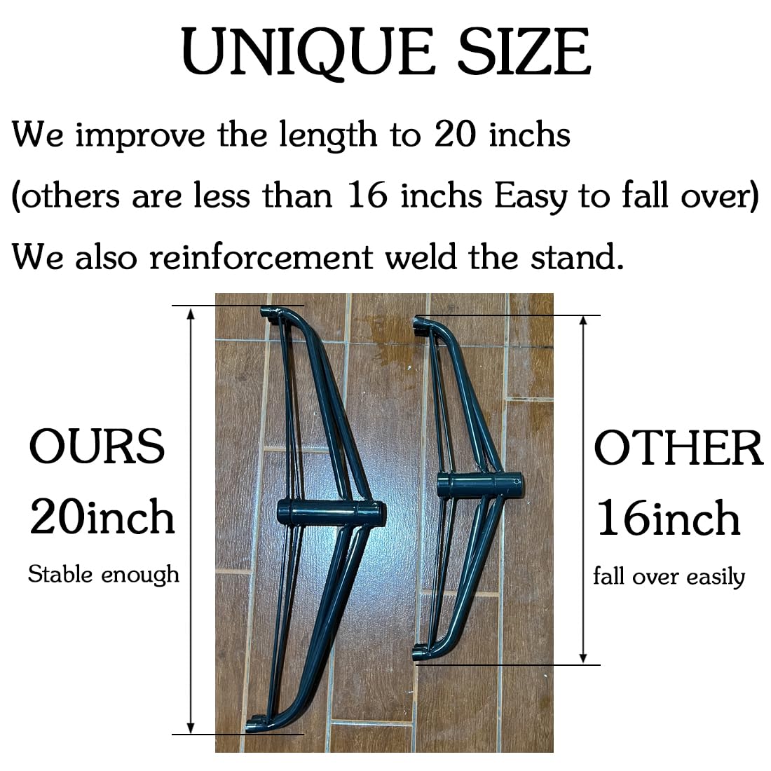 20 Inches Christmas Tree Stand for Artificial Trees,Bold Upgraded Version Base Metal Xmas Tree Folding Replacement Holder, Folding Christmas Tree Base for 3—10 Ft Artificial Trees Flyowl