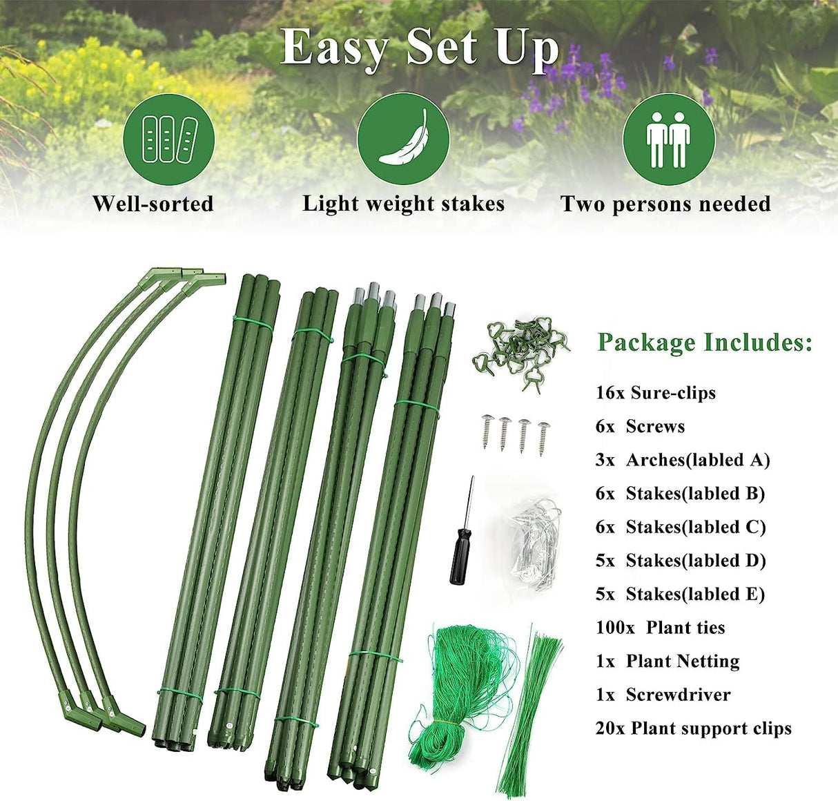 Large Garden Arch Trellis Tunnel Trellis for Climbing Plants Outdoor Vegetables Like Squash Cucumber and Grape Vilege