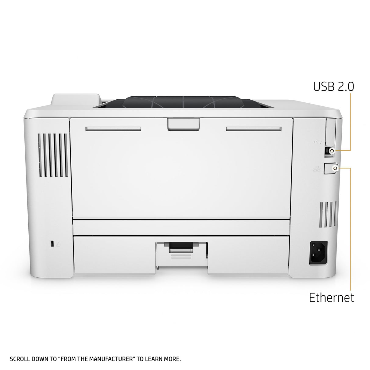 HP Laserjet Pro M402n Monochrome Printer, (C5F93A) (Renewed) HP