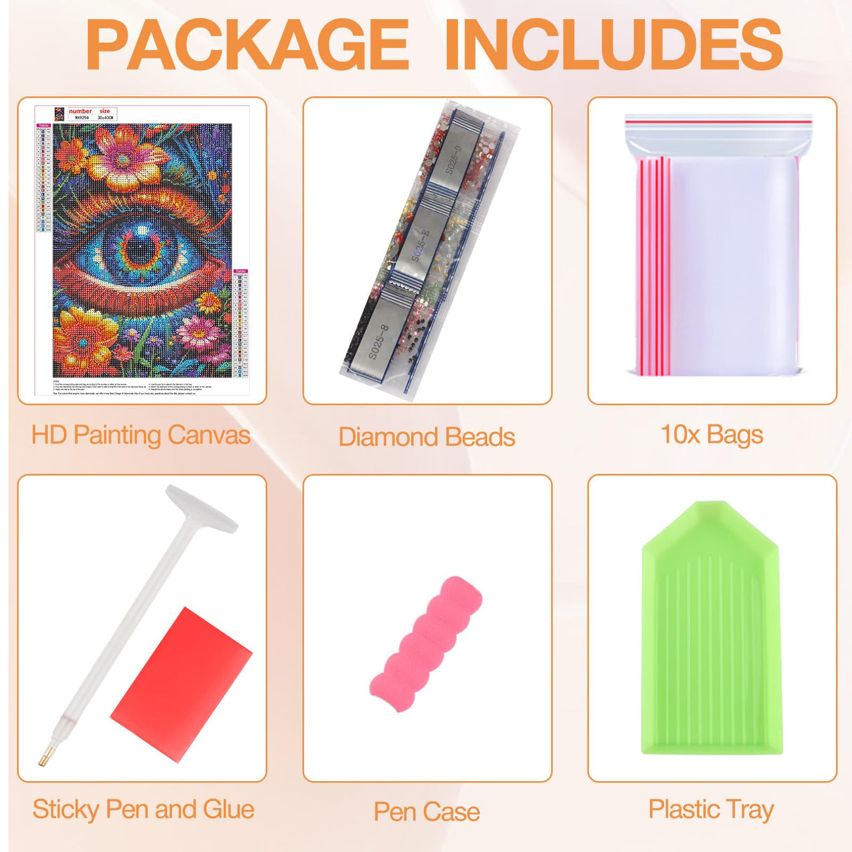 DOMROM Diamond Painting Kits for Adults, Hibiscus Diamond Art Kits, 5D Flowers Diamond Painting, DIY Round Full Drill Diamond Painting Gem Arts and Crafts for Home Decor 12x16 inch DOMROM