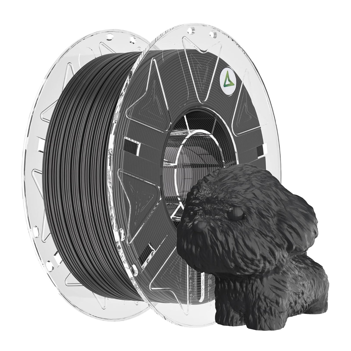 Creality Hyper PLA Filament 1.75mm, RFID 3D Printer Filament for High-Speed Printing up to 600mm/s, ±0.03mm Accuracy, 1KG/Spool (2.2lbs), 3D Printing Filament for Most 3D Printers (Black) Creality