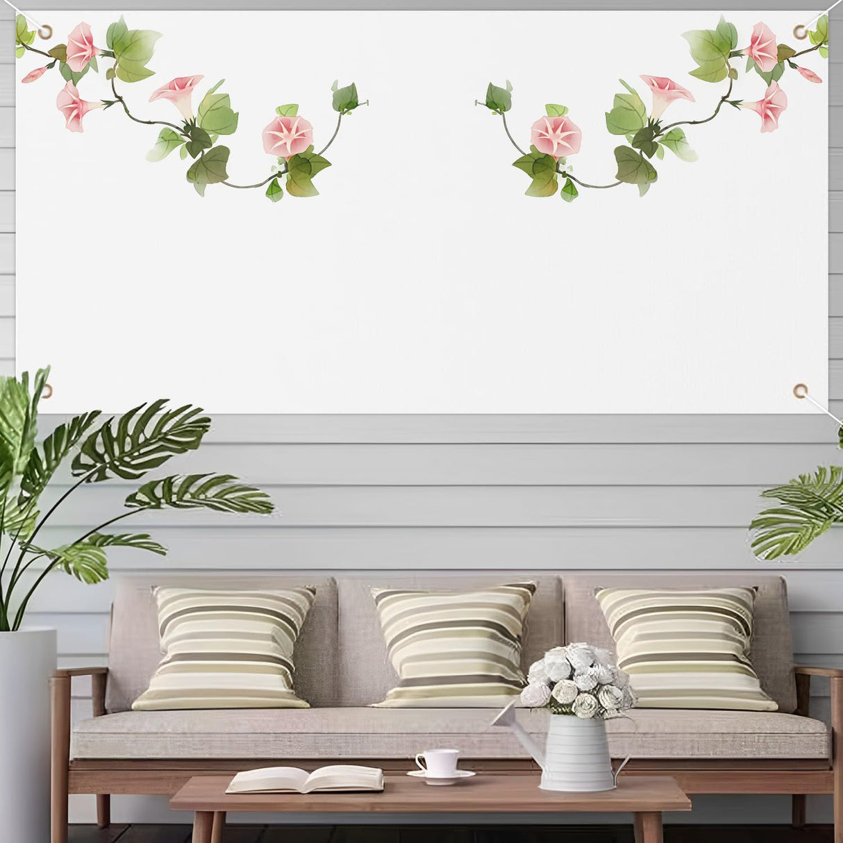 Blank Banners,3 Pack Large Banners Sublimation Banners Oxford Cloth Banners DIY Banners Hanging Banners,Customizable, Indoor & Outdoor, 3.3x6 Feet, White Banners for Business, Office,Easy Hang Nsmykhg