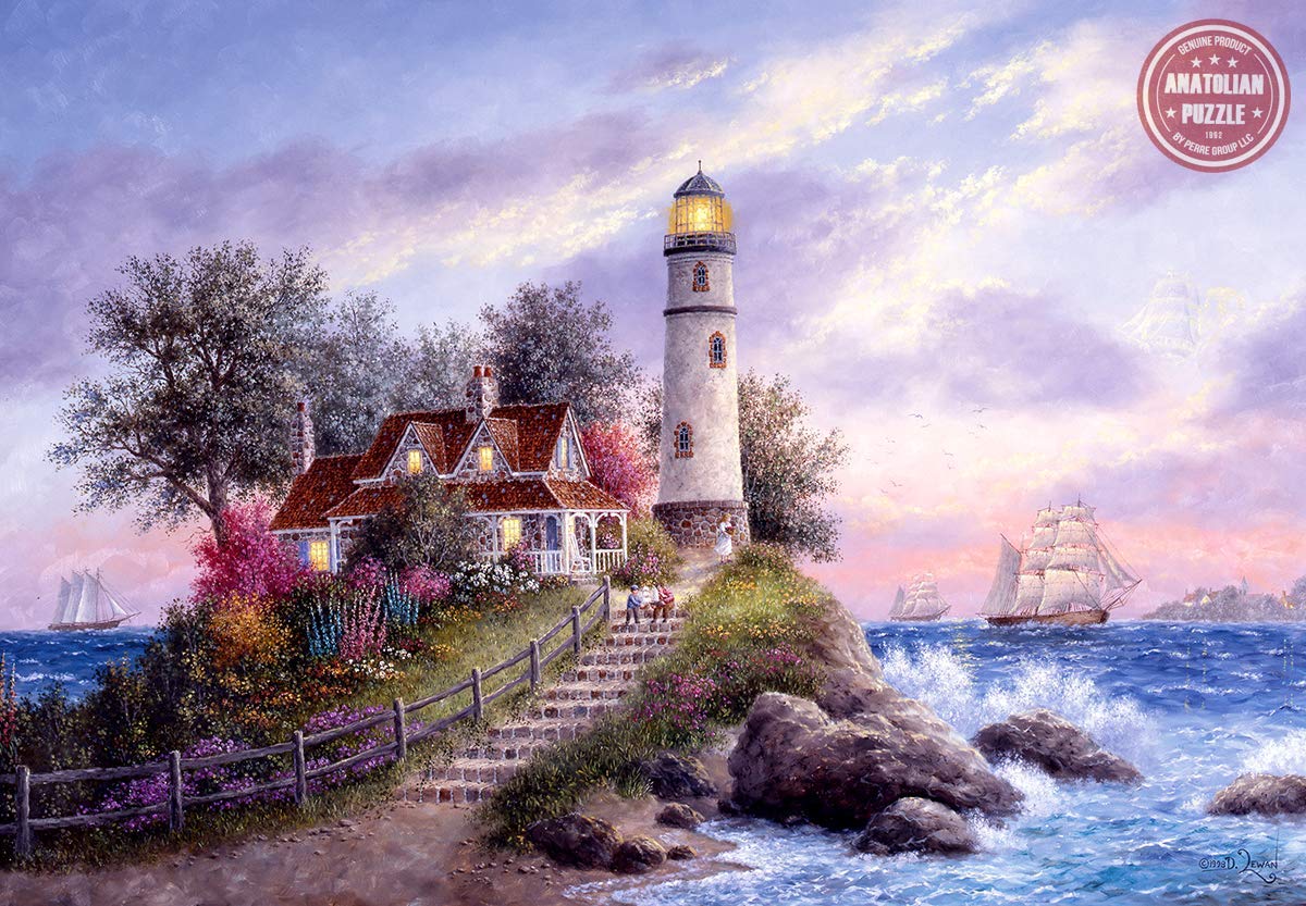 Anatolian Captain's Cove Jigsaw Puzzle (500 Piece), Multicolor (ANA3570) Anatolian