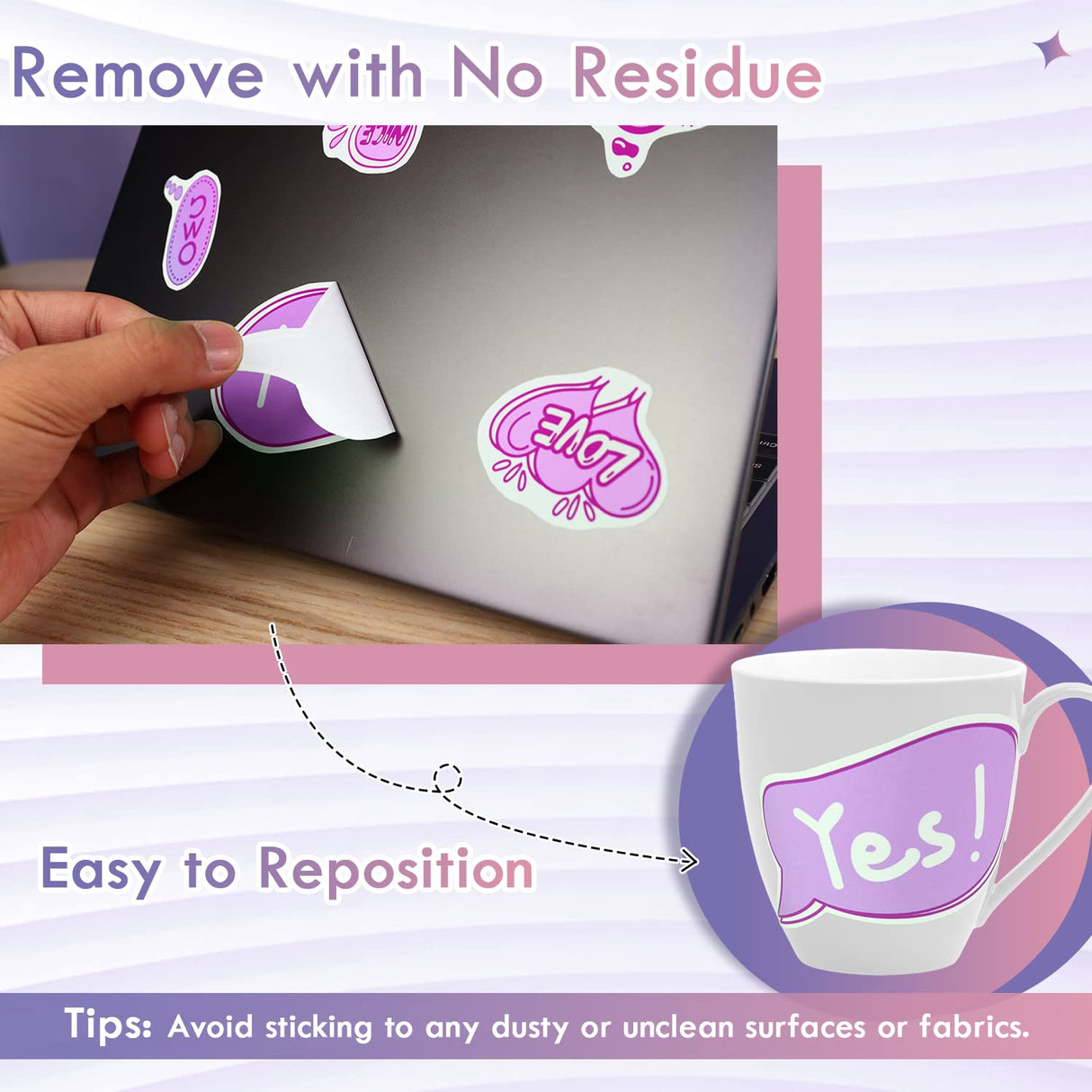 Koala Printable Vinyl Sticker Paper for Inkjet Printer 11x17 Inch - 10 Sheets White Glossy Sticker Paper, Waterproof Sticker Printer Paper, Tear-Resistant, Removable KOALA PAPER