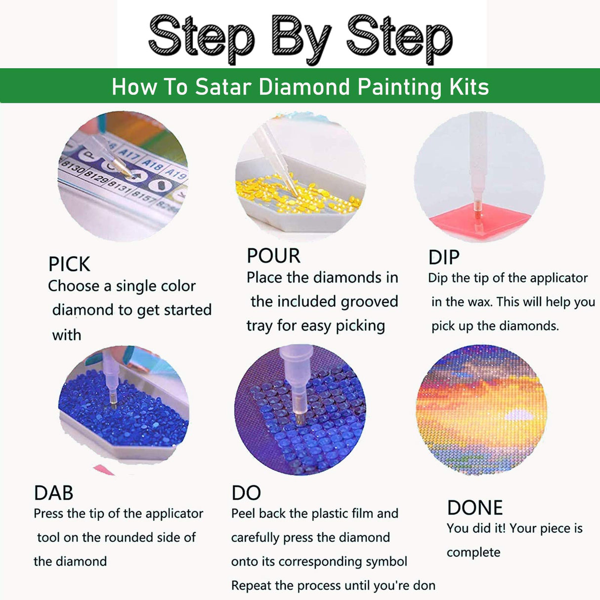 YALKIN 5D Diamond Painting Kits for Adults, DIY Diamond Number Rhinestone Painting Kits for Adults and Embroidery Diamond Arts Craft Home Decor 11.82X11.82 inch (Love You More Today) … YALKIN