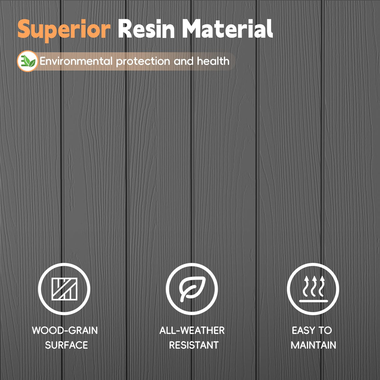 Mars Villa Deck Box, Waterproof Weatherproof and UV Resistant Resin Storage Bin with Lockable Lid, Ideal for, Outdoor, Patio Furniture Cushions, Pool Supplies, Garden Tools (31 Gallon, Black) Mars Villa