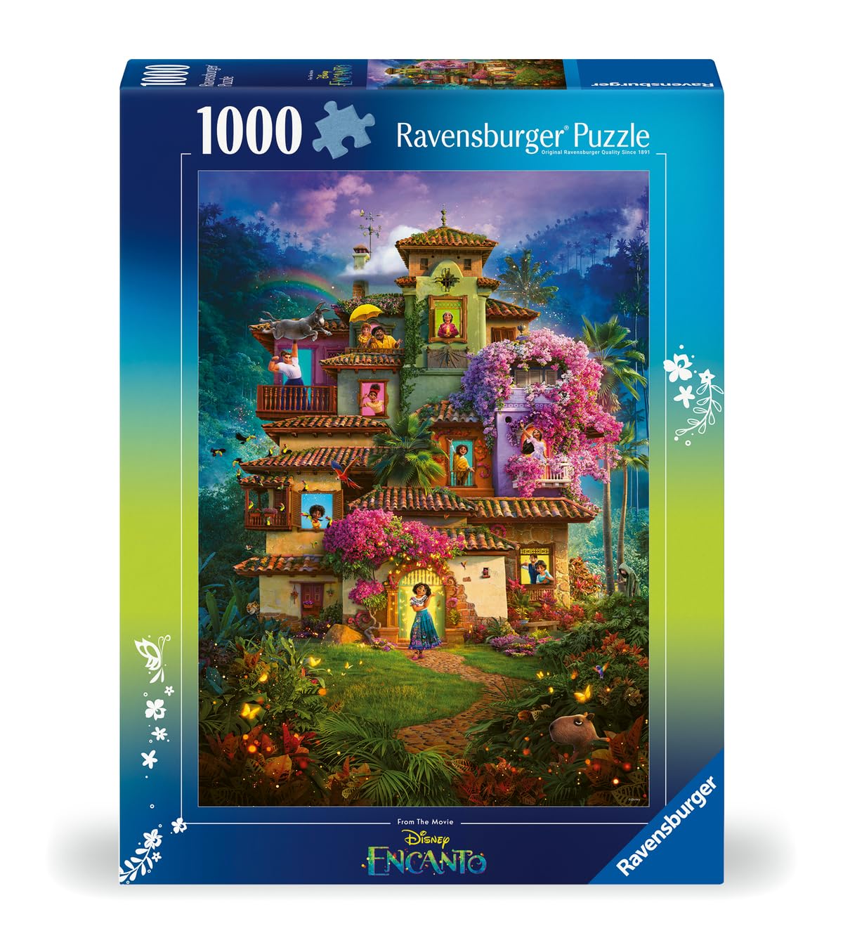 Ravensburger Disney Encanto 1000 Piece Jigsaw Puzzle for Adults – Every Piece is Unique, Softclick Technology Means Pieces Fit Together Perfectly Ravensburger